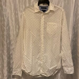 Banana Republic White Button Down Shirt